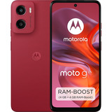 Motorola moto g05 64GB, Handy Plum Red, Android 15, Kunstleder, 4 GB