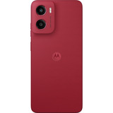 Motorola moto g05 64GB, Handy Plum Red, Android 15, Kunstleder, 4 GB
