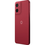 Motorola moto g05 64GB, Handy Plum Red, Android 15, Kunstleder, 4 GB