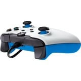 PDP Wired Controller - Ion White, Gamepad weiß/neon-blau, für Xbox Series X|S, Xbox One, PC