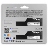 Patriot DIMM 32 GB DDR5-6000 (2x 16 GB) Dual-Kit, Arbeitsspeicher schwarz, VEUR532G6036K, VIPER Elite 5 RGB, INTEL XMP, AMD EXPO
