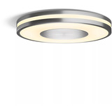 Philips Hue White Ambiance Being Deckenleuchte, LED-Leuchte silber, inkl. Dimmschalter