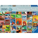 Ravensburger Feel Well & Puzzle - Briefmarken 200 Teile