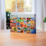 Ravensburger Feel Well & Puzzle - Briefmarken 200 Teile