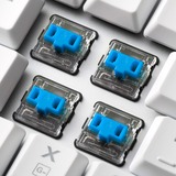 Sharkoon PureWriter RGB, Gaming-Tastatur weiß, DE-Layout, Kailh Choc Low Profile Blue