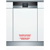 Siemens SR55YS05ME iQ500, Spülmaschine edelstahl/schwarz, 45 cm, Home Connect