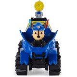 Spin Master Paw Patrol Dino Rescue Chases Basis Fahrzeug, Spielfahrzeug blau/gelb, Inkl. Hundefigur und Überraschungs-Dino