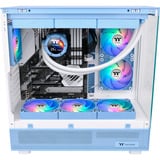 Thermaltake CT140 ARGB Sync PC Cooling Fan Hydrangea Blue, Gehäuselüfter hellblau, 2er Pack, 140 mm