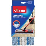 Vileda ULTRAMAX Ersatz-Wischbezug Microfibre & Cotton, extra feucht für Ultramat 2in1 Flachwischer