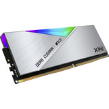 ADATA CUDIMM 48 GB DDR5-8400 (2x 24 GB) Dual-Kit, Arbeitsspeicher silber, AX5CU8400C4024G-DCLACRSG, XPG Lancer Neon RGB