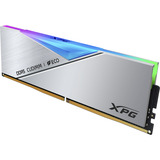 ADATA CUDIMM 48 GB DDR5-8400 (2x 24 GB) Dual-Kit, Arbeitsspeicher silber, AX5CU8400C4024G-DCLACRSG, XPG Lancer Neon RGB