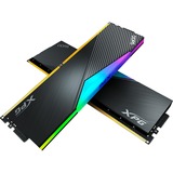ADATA DIMM 32 GB DDR5-7200 (2x 16 GB) Dual-Kit, Arbeitsspeicher schwarz, AX5U7200C3416G-DCLARBK, Lancer RGB, INTEL XMP