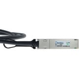 BlueOptics BlueLAN Direct Attach Kabel kompatibel zu Alcatel-Lucent QSFP-200G-C2M QSFP56 schwarz, 2 Meter