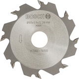 Bosch Schlitzfräser Ø 105mm x 22mm, 8Z für Flachdübelfräse GFF 22 A Professional