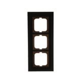 Busch-Jaeger Rahmen 3-fach schwarz, Retail