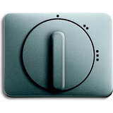 Busch-Jaeger Zentralscheibe für Dreistufen-Drehschalter, Abdeckung titan, Retail