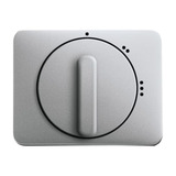 Busch-Jaeger Zentralscheibe für Dreistufen-Drehschalter, Abdeckung titan, Retail