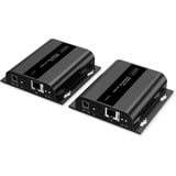 Digitus HDMI IP PoE Extender Set, HDMI Verlängerung schwarz, 4K/60Hz
