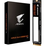 GIGABYTE AORUS Gen4 5000E SSD 1 TB schwarz, PCIe 4.0 x4, NVMe 1.4, M.2 2280