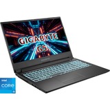 GIGABYTE G5 GD-51DE123SD, Gaming-Notebook schwarz, ohne Betriebssytem, 144 Hz Display, 512 GB SSD