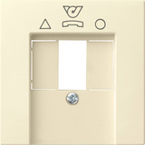 Gira Zentralplatte cws-gl für TDO-Anschlussdose, Abdeckung weiß, Retail