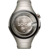 Huawei Watch 5 46mm (Rates-L29M), Smartwatch silber, Titan-Armband, Gehäuse aus Titanium