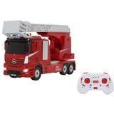 Jamara Feuerwehr Drehleiter Mercedes-Benz Antos rot/grau, 1:24