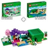 LEGO 21253 Minecraft Das Tierheim, Konstruktionsspielzeug 