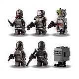 LEGO 75314 Star Wars Angriffsshuttle aus The Bad Batch, Konstruktionsspielzeug Mit 5 Klon-Minifiguren und Gonk-Droiden