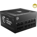 MSI MAG A850GL PCIE5, PC-Netzteil schwarz, 1x 12VHPWR, 4x PCIe, Kabelmanagement, 850 Watt