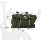 MSR Kuppelzelt Hubba Hubba Bikepack 2 olivgrün/rot, Modell 2024