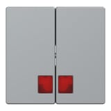 Merten Doppelwippe Aluminium aluminium, Retail