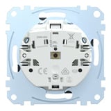 Merten Schutzkontakt-Steckdose mit Überspannungsschutz und Beschriftungsfeld, Unterputz, 16 Ampere anthrazit, Retail