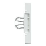 Merten Zentralplatte polarweiß glänzend für USB Ladestation Einsatz Typ MEG4367-0319 weiß (glänzend), Retail