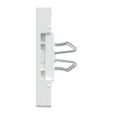 Merten Zentralplatte polarweiß glänzend für USB Ladestation Einsatz Typ MEG4367-0319 weiß (glänzend), Retail