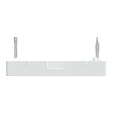 Merten Zentralplatte polarweiß glänzend für USB Ladestation Einsatz Typ MEG4367-0319 weiß (glänzend), Retail