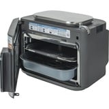 Ninja Combi 12-in-1 Multikocher & Heißluftfritteuse SFP700EU, Mini-Backofen grau/edelstahl, 1.780 Watt, Backraum 12,5 Liter