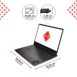 OMEN 16-xd0174ng, Gaming-Notebook schwarz, ohne Betriebssystem, 144 Hz Display, 512 GB SSD