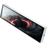 Ocypus Sigma ES916, Monitor 23.3 cm (9.16 Zoll), weiß, Einbau im PC-Gehäuse oder als eigenständiger Desktop-Monitor.