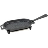 Ooni Grillpfanne Grizzler anthrazit, Sockel aus Edelstahl