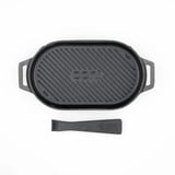 Ooni Grillpfanne Grizzler anthrazit, Sockel aus Edelstahl