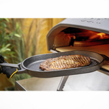 Ooni Grillpfanne Grizzler anthrazit, Sockel aus Edelstahl