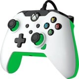 PDP Wired Controller - Neon White, Gamepad weiß/grün, für Xbox Series X|S, Xbox One, PC