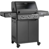 RÖSLE Gasgrill EPICFLAME Core 3 schwarz, 800° Primezone, Smart, Vario+ Grillrostsystem