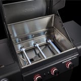 RÖSLE Gasgrill EPICFLAME Core 3 schwarz, 800° Primezone, Smart, Vario+ Grillrostsystem