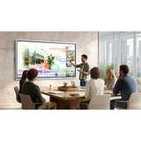Samsung FLIP WM55FX, Public Display weiß/grau, UltraHD/4K, Touchfunktion, Multi‑Touch