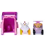 Spin Master Paw Patrol - Pup Squad Launcher mit Skye und Henrietta Fahrzeugen, Spielfahrzeug 