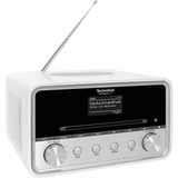 TechniSat DIGITRADIO 586, Internetradio weiß/silber, WLAN, Bluetooth, CD