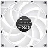 Thermaltake CT120 Reverse ARGB Sync PC Cooling Fan White, Gehäuselüfter weiß, 2er Pack, ohne Controller, Reverse, 120 mm