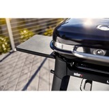 Weber Stand mit Seitentisch für Lumin Compact Elektrogrill 6616, Grill-Untergestell schwarz